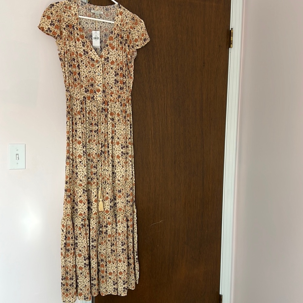 American Eagle floral maxi dress